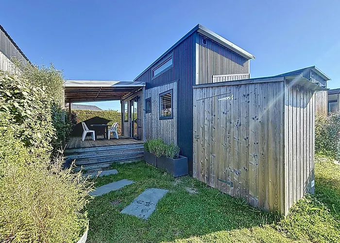En Tiny House à Jullouville, Piscine Et Parking Inclus - Fr-1-361a-95 * Jullouville